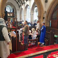 The St Paul's Nativity service on 17th December 2023 was a success.