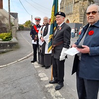 Awaiting the Act of Remembrance on 10th November 2024