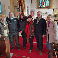 We welcomed a group of four visitors from Australia at our service on 12th January 2025