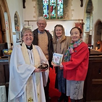 The ciborium donated by Allan and Evie Golding was shown again to the congregation at our service on 3rd May 2026.