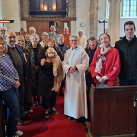 The Archdeacon of Barnstaple, Verena Breed, led our service on 10th May 2026.